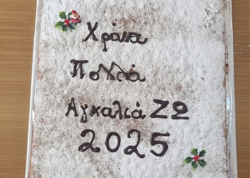 Λαχειοφόρος Αγορά Χριστουγεννιάτικου Bazaar και κοπή πίτας ΟΕΚΚ-ΑγκαλιάΖΩ